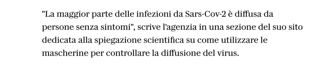 laRepubblica asintomatici